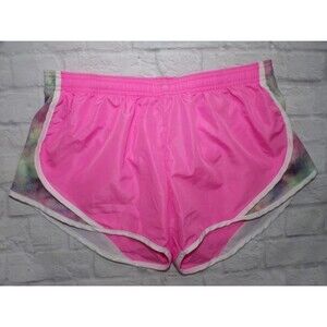 Soffe Womens Junior Shorts Size Small Pink Low Rise Lined Running Gym